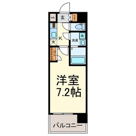 UURコート名古屋名駅の物件間取画像